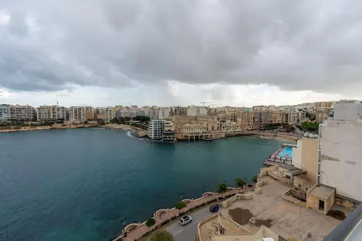 Apartment Seafront Penthouse Paradise Views Of Balluta Bay Saint Julian's